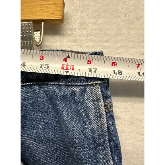 Wrangler Riggs Workwear Lined Durashield Denim Blue Heavy Jeans Men Size 36 x 30 - Picture 8 of 13